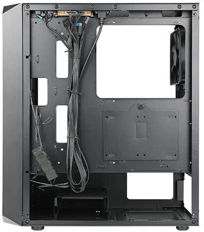 Antec NX Series NX292 Mid-Tower E-ATX Gaming Case, 3 x 120mm RGB fans & 1 x 120mm Fan Included, Tempered Glass Side Panel, 360mm Radiator Support, RGB Gaming Cabinet - Black - CaveHubs