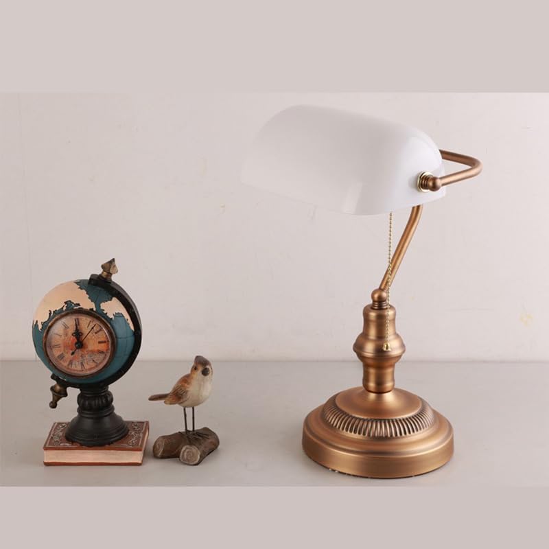 Modern Desk Table Lamp Simple Design LED Glass Pull Switch Desk Light Decor for Home Living Room Bedroom Bedside (style H 1pcs)