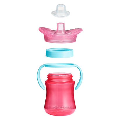 The First Years Teethe Around Sensory Trainer Sippy Cup, Pink