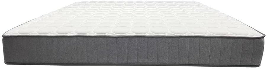 Danube Home Natural Memory Foam With Pocket Spring Mattress | Medium Firm Feel | King Mattress | Spine Balance For Pressure Relief | 26 cm Thickness - White | Size L200xW180