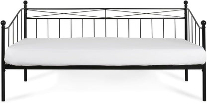 Pan Home Spenser Daybed With Trundle - 90X190 Cm - Black