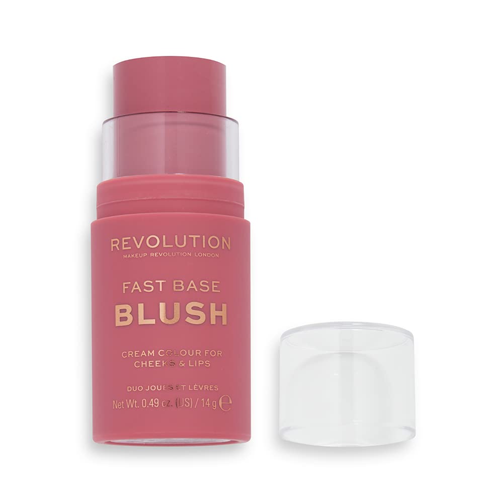 Makeup Revolution Fast Base Face Blush Stick 14 g, Bare