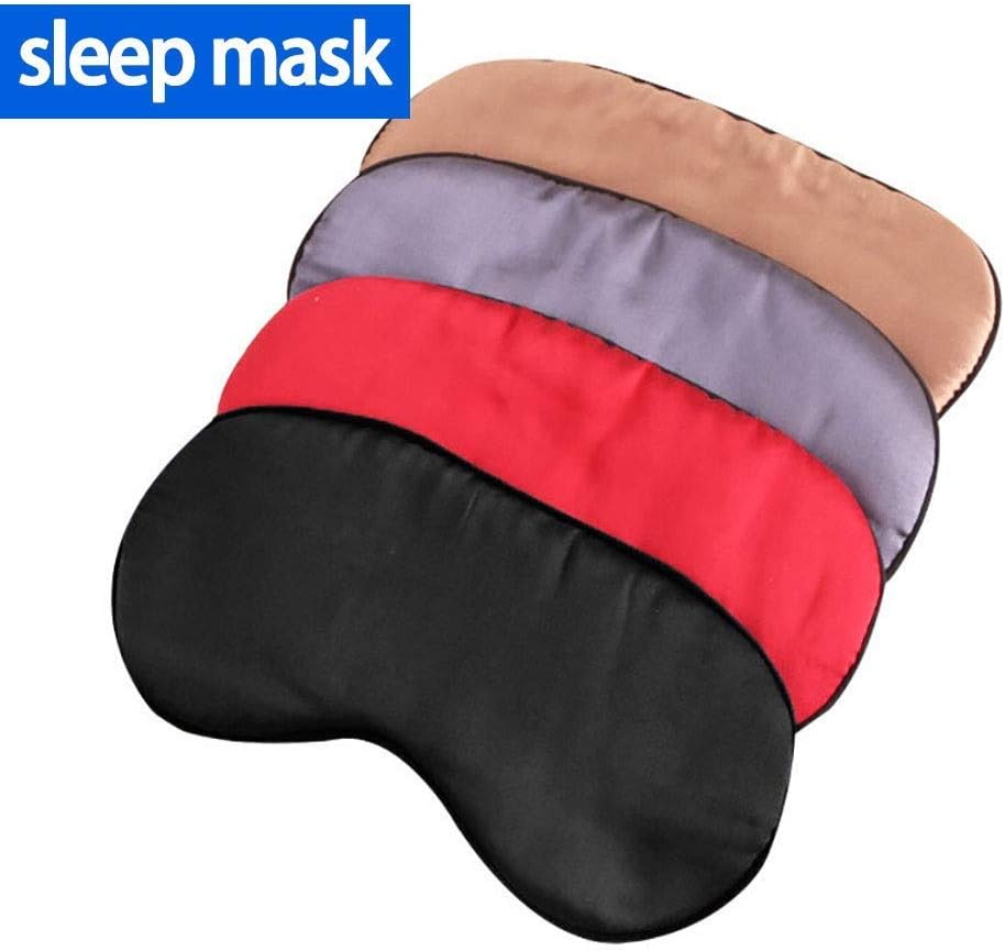 Shelf Sleep Mask Sleep Eye Mask Men's 3D Sleep Shading Double-sided Adjustable Breathable Travel Light Blindfold Men And Women Eye mask (Color : Pink),Colour:Gray (Color : Black)