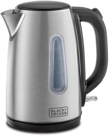 BLACK+DECKER Glass Kettle Double Wall 1.7L 2200W - GK220-B5, by BLACK+DECKER