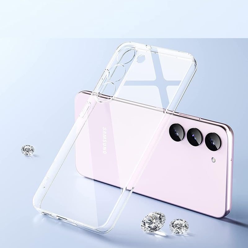 Zubitech Samsung Galaxy A54 5G Clear Cover Case soft TPU Transparent Silicone Rubber Back Protective Case shock Absorbent Reinforced Corner for Samsung Galaxy A54 5G Clear - CaveHubs