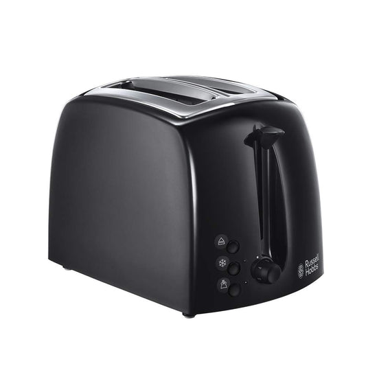 Russell Hobbs 21641 Textures 2-Slice Toaster, 700-850 W, Black