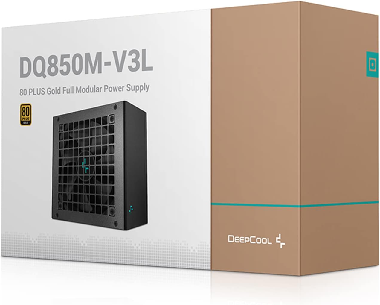 Deepcool DQ1000M-V3L 1000 Watt, 80 Plus Gold Fully Modular Power Supply/PSU for Gaming PC - R-DQA00M-FB0B-UK - CaveHubs