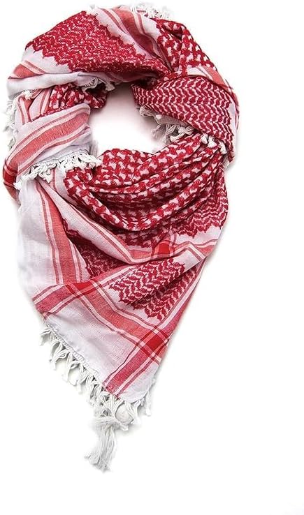 AL JABRI Outdoor Hiking Scarves Hunting Tactical Desert Arab Scarf Keffiyeh Shemagh Shawl Scarve Wrap. Head Neck Scarf, Men Head Scarf