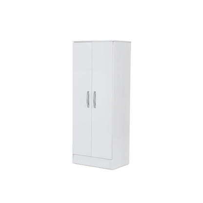 PAN Home Clean 2 Door Wardrobe 51X39X129 White