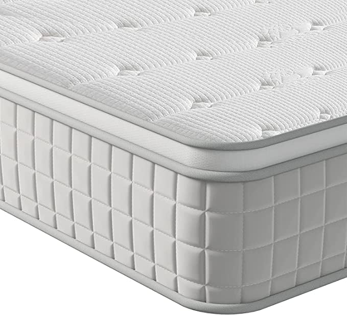 Sleepwell Infinity Impression Memory Foam And Luxury Hybrid Pocket Spring Mattress, (200L x 180W x 30H cm)