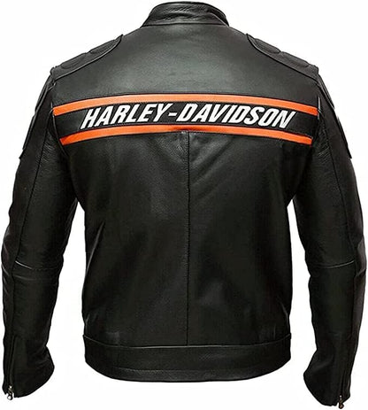 TJVZ leather jacket for men