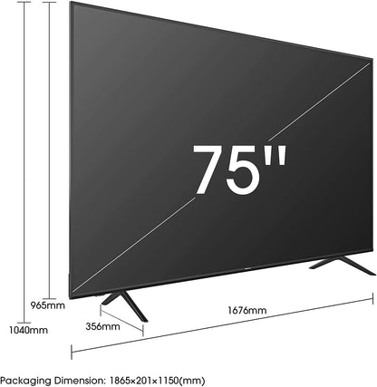 Hisense 43 Inch TV 2K FHD Smart TV With Dolby Vision HDR DTS Virtual X & WiFi - 43A4HD (2022-23)