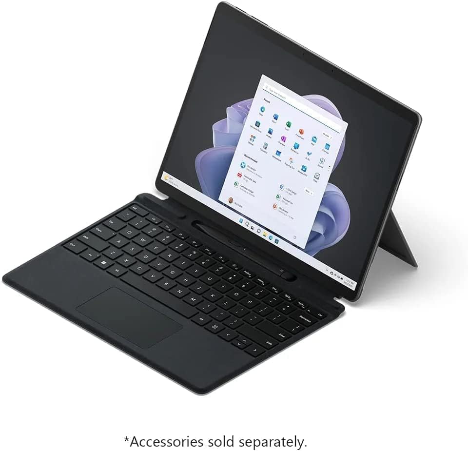 Microsoft Surface Pro 9 13"PixelSense Flow Display/12th Gen Intel® Core™ i5-1235U processor/256GB SSD/8GB Ram/Graphite/English Keyboard/Device only/QEZ-00029 - Global Version - CaveHubs