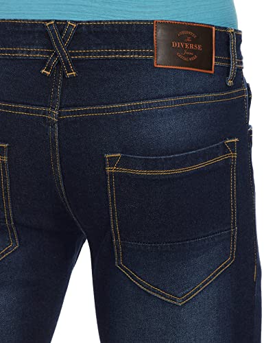 Diverse Men's Slim Fit Stretchable Jeans