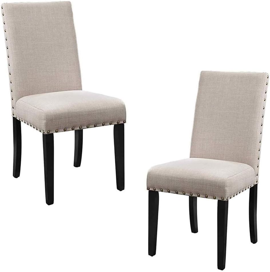 New Classic Furniture Crispin Dining Chair, Set of 2, Natural