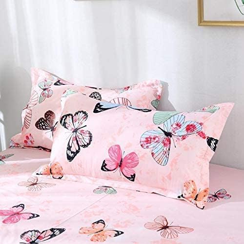 Golden Home King Size/Single Size Bedsheet duvet cover pillow case 6pcs One Set High Cotton Quality Bedding Set Kids' Duvet Covers… (AA19, King Size)