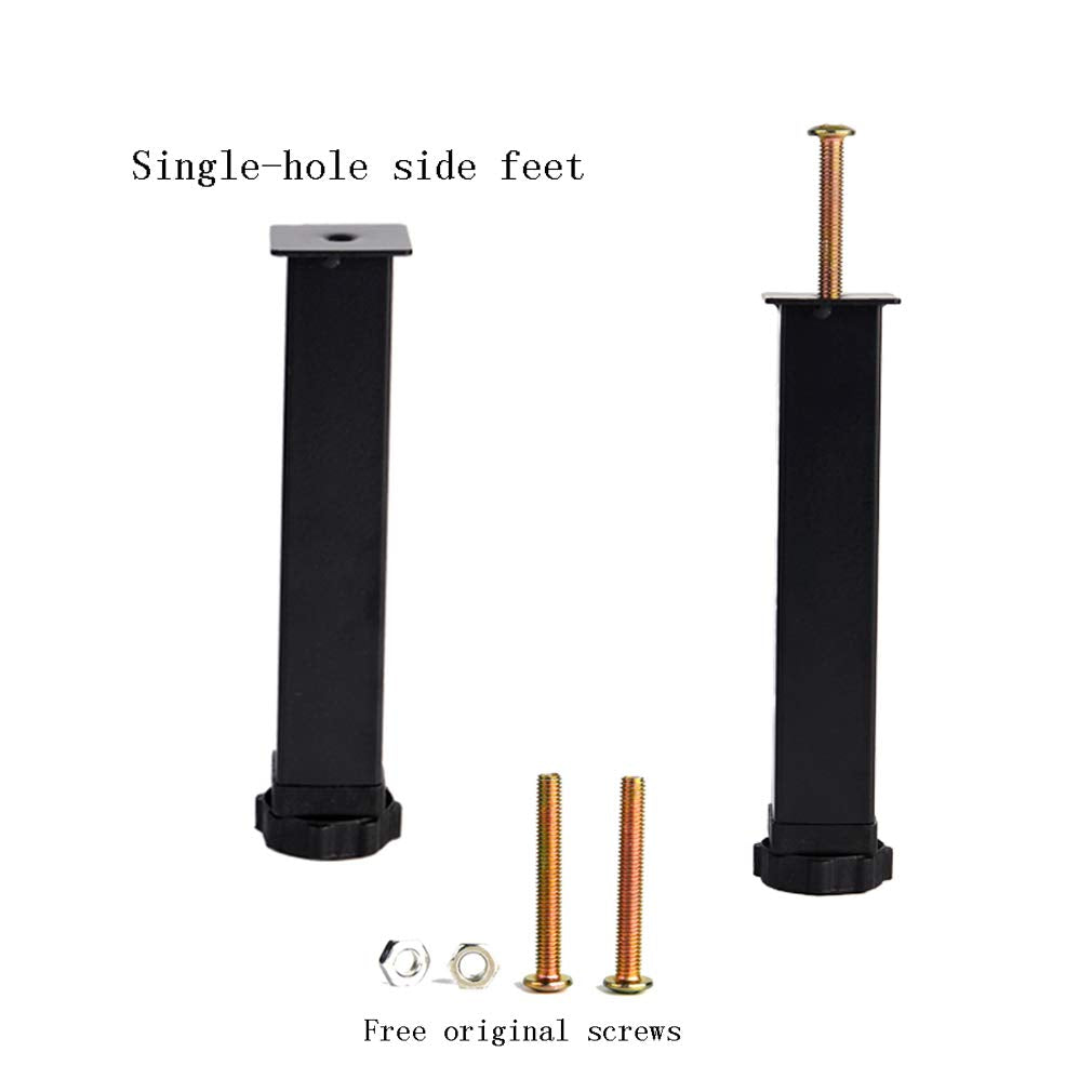 Set of 4 Adjustable Furniture Legs, Bed Legs Support Feet, Furniture Feet Replacement Legs Bed Frame Accessories, Adjustable Height 22mm, Strong Bearing Capacity