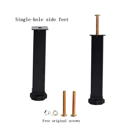 Set of 4 Adjustable Furniture Legs, Bed Legs Support Feet, Furniture Feet Replacement Legs Bed Frame Accessories, Adjustable Height 22mm, Strong Bearing Capacity