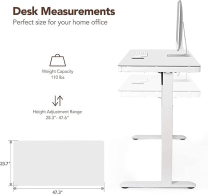 Mahmayi Zelda M225-16 Modern Executive Desk with Check Writing Ledge, Underneath Storage Cubby, Locking Drawer, and Storage Cabinet - Office Furniture for Productivity - Walnut/White (160cm)