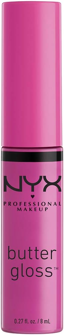 NYX PROFESSIONAL MAKEUP Butter Gloss, Strawberry Parfait, 0.27 Ounce