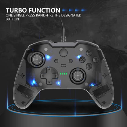 Xbox Controller Wired with Upgraded Joystick, Xbox One Controller Wired Compatible with Xbox Series X/S, Xbox One X/S, and PC Windows