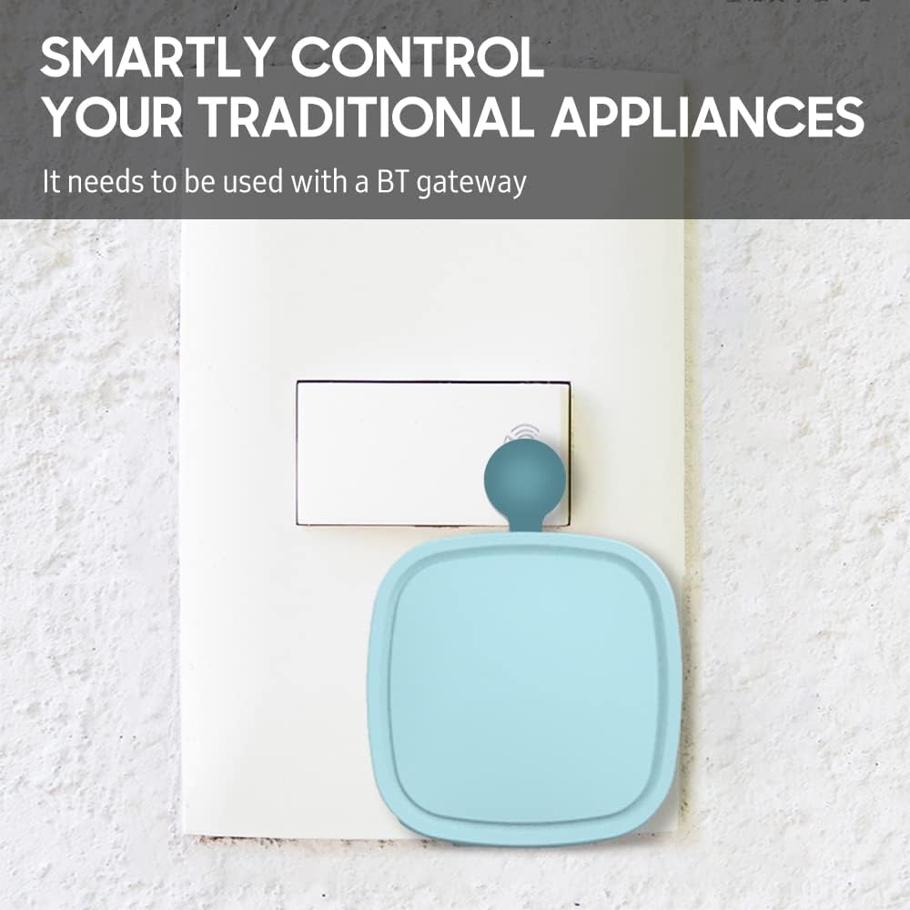 Pepisky Mini BT Fingerbot Home Automation Controller APP Control Voice Control Schedule Timer Fingerbot Home Appliances Switch Pusher Smart Controller (BT Gateway Required)