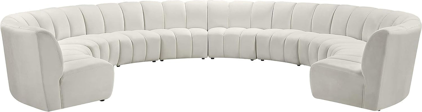 Comfynest Modular Sectional Sofa Set Luxurious Velvet Couch Collection