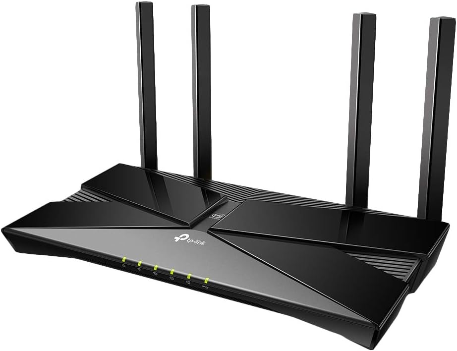 TP-Link AX3000 WiFi 6 Router – 802.11ax Wireless Router, Gigabit, Dual Band Internet Router, Supports VPN Server and Client, OneMesh Compatible (Archer AX55)