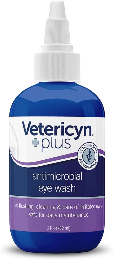 Vetericyn Plus Antimicrobial Eye Wash 3oz