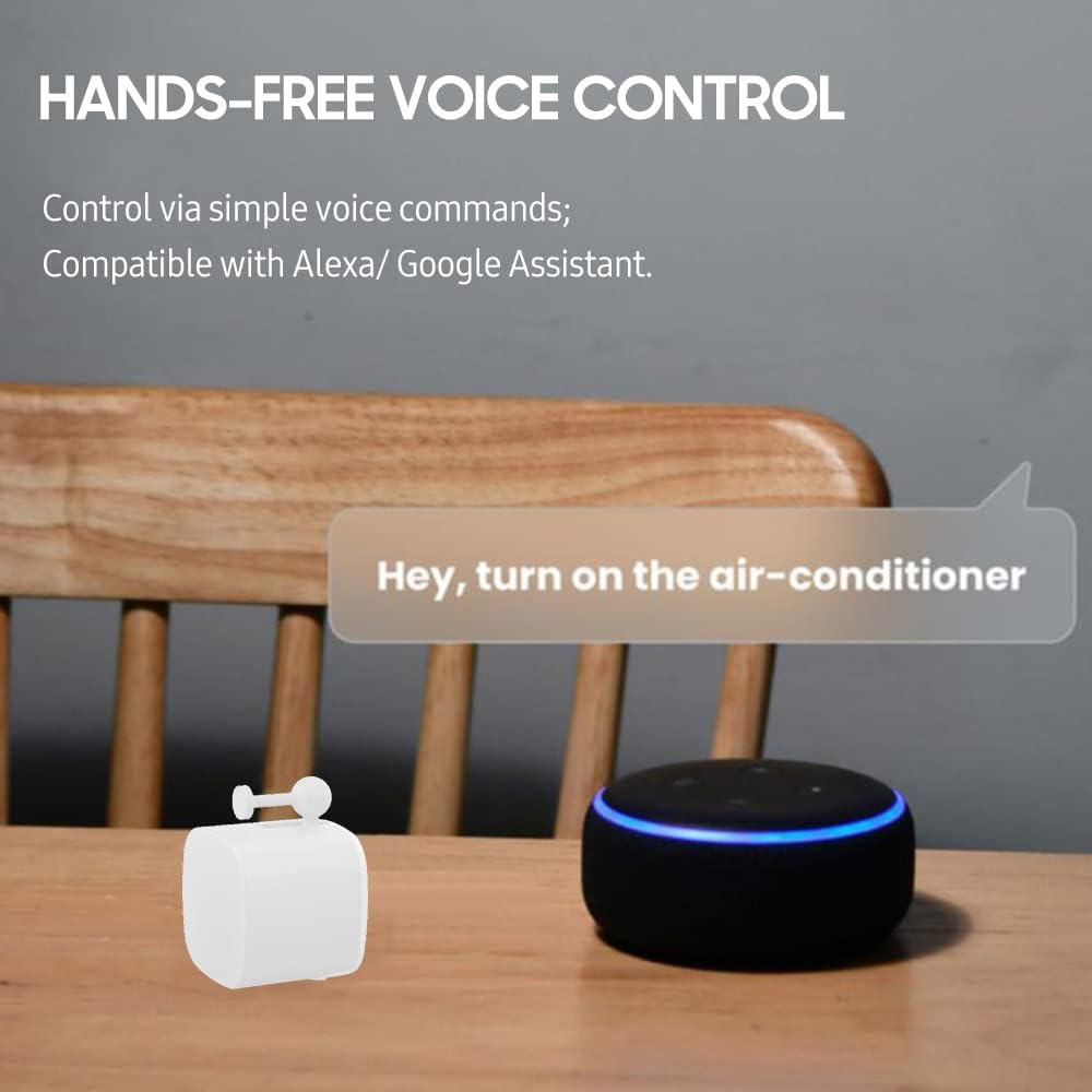 Pepisky Mini BT Fingerbot Home Automation Controller APP Control Voice Control Schedule Timer Fingerbot Home Appliances Switch Pusher Smart Controller (BT Gateway Required)