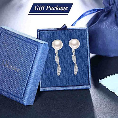 Swarovski Elements Crystal 18K Gold Plated 925 Sterling Silver Studs Earrings for Women Ladies Girls Gift Package J.Rosée Fashion Jewelry…