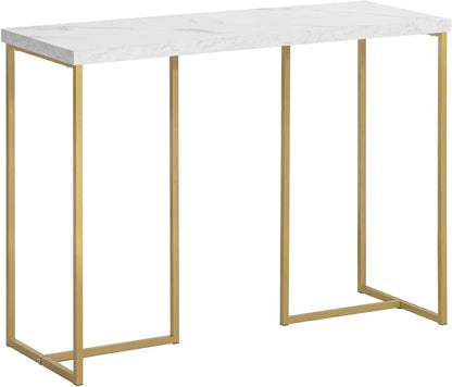 (UAE STOCK) SoBuy FSB58-G, Console Table Hall Table Side Table End Table Living Room Table Sofa Table, W100 x D36 x H75cm