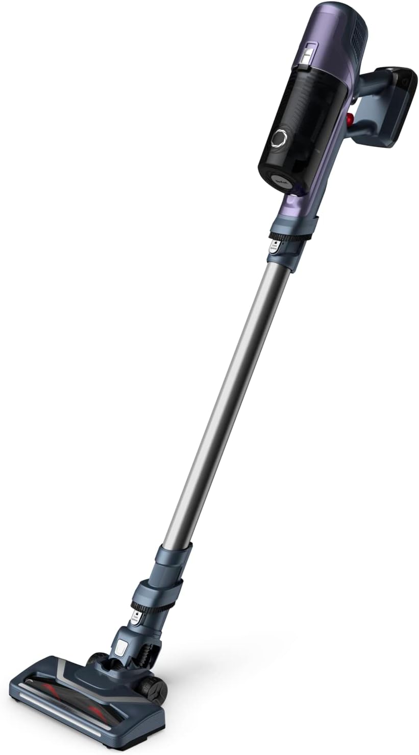 TEFAL Vacuum Cordless Vacuum Cleaner | X-Force Flex 15.60 Vacuum Cleaner Cordless | With Docking Station | 230 Air Watts | Flex Technology | Animal Kit |Black/Copper | 2 Years Warranty | TY99F1HO