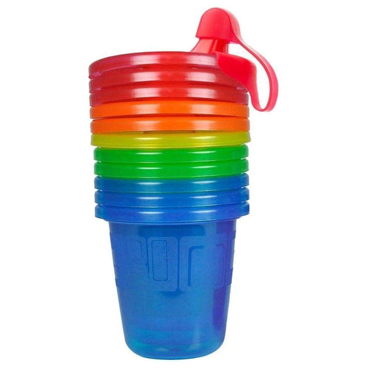 The First Years Take & Toss 7Oz Spill-Proof 6 Sippy Cup Set