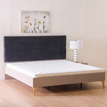 Danube Home Best Bonnell Spring Firm Super King Mattress | Firm Feel | Super King Size Mattress | Spine Balance For Pressure Relief Thickness 35 CM 200X200X22CM White