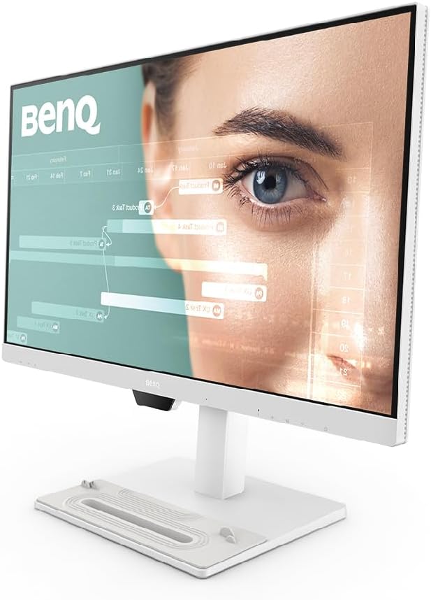 BenQ GW2790QT Productivity Monitor 27" 1440p | IPS| Eye-Care Tech | 99% sRGB | Brightness Intelligence Gen2 | Noise-Cancelling Mic & Speakers | Ergonomic | USB-C (65W) | USB Hub | DaisyChain | White - CaveHubs