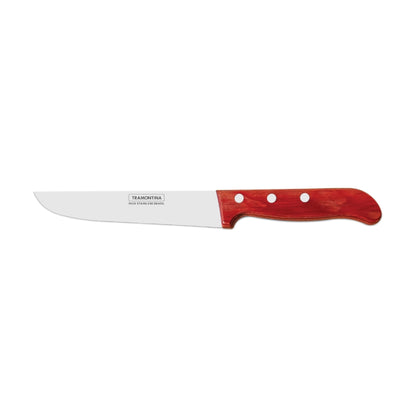 Tramontina Polywood 6 Inches Chef Knife with Stainless Steel Blade and Dishwasher Safe Treated Handle