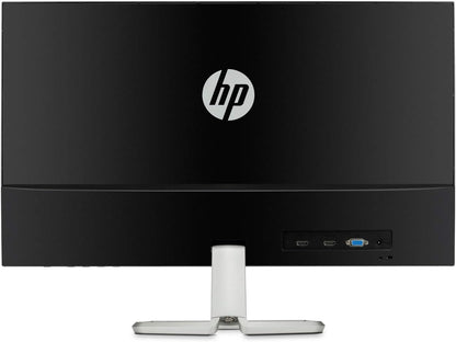 HP 27F Display Monitor LED, FHD, 27 Inches, IPS, 2 HDMI ,1 VGA,AMD FREESYNC, Silver/Black - CaveHubs