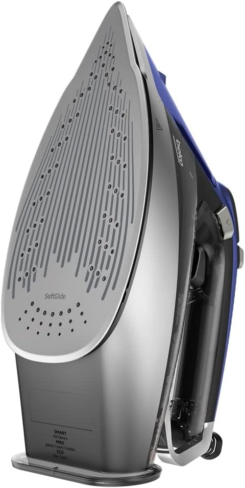 Beko SPA9130B SuperGlide Ceramic Soleplate, Blue,