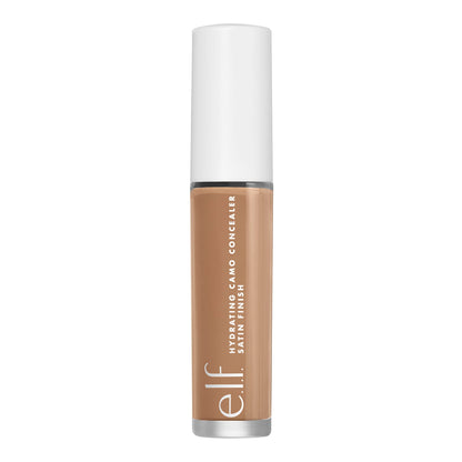 e.l.f, Hydrating Camo Concealer, Lightweight, Full Coverage, Long Lasting, Conceals, Corrects, Covers, Hydrates, Highlights, Medium Peach, Satin Finish, 25 Shades, All-Day Wear, 0.20 Fl Oz