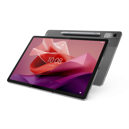 Lenovo Tabs P12 with Pen, MediaTek Dimensity 7050 Processor 2.0GHz, Integrated Arm Mali-G68 Graphics, 8GB RAM, 128GB Storage, 12.7" 3K Display, Android 13, WiFi Only, Storm Grey Color - [ZACH0106AE]