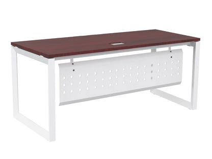 Mahmayi Vorm 136-18 White Modern Workstation Material-Melamine on MDF