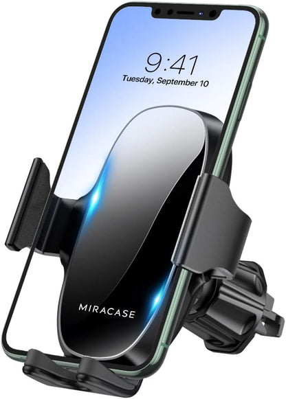 Miracase 【2023 New Generation】Car Phone Holder, Long Arm Phone Holder Car for Dashboard Windshield Air Vent【Heat-Resistant Strong Suction Cup】Car Mobile Holder Compatible with All Smartphones