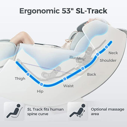 JC BUCKMAN ExaltUs 4D full body Massage Chair with 12 auto programs, smart sensors, Zero Gravity position, Super Long Track, Yoga Stretch, Heat Therapy, Negative Oxygen ions