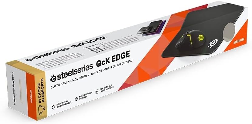 Steelseries Qck Gaming Surface - Large Cloth - Optimized For Gaming Sensors