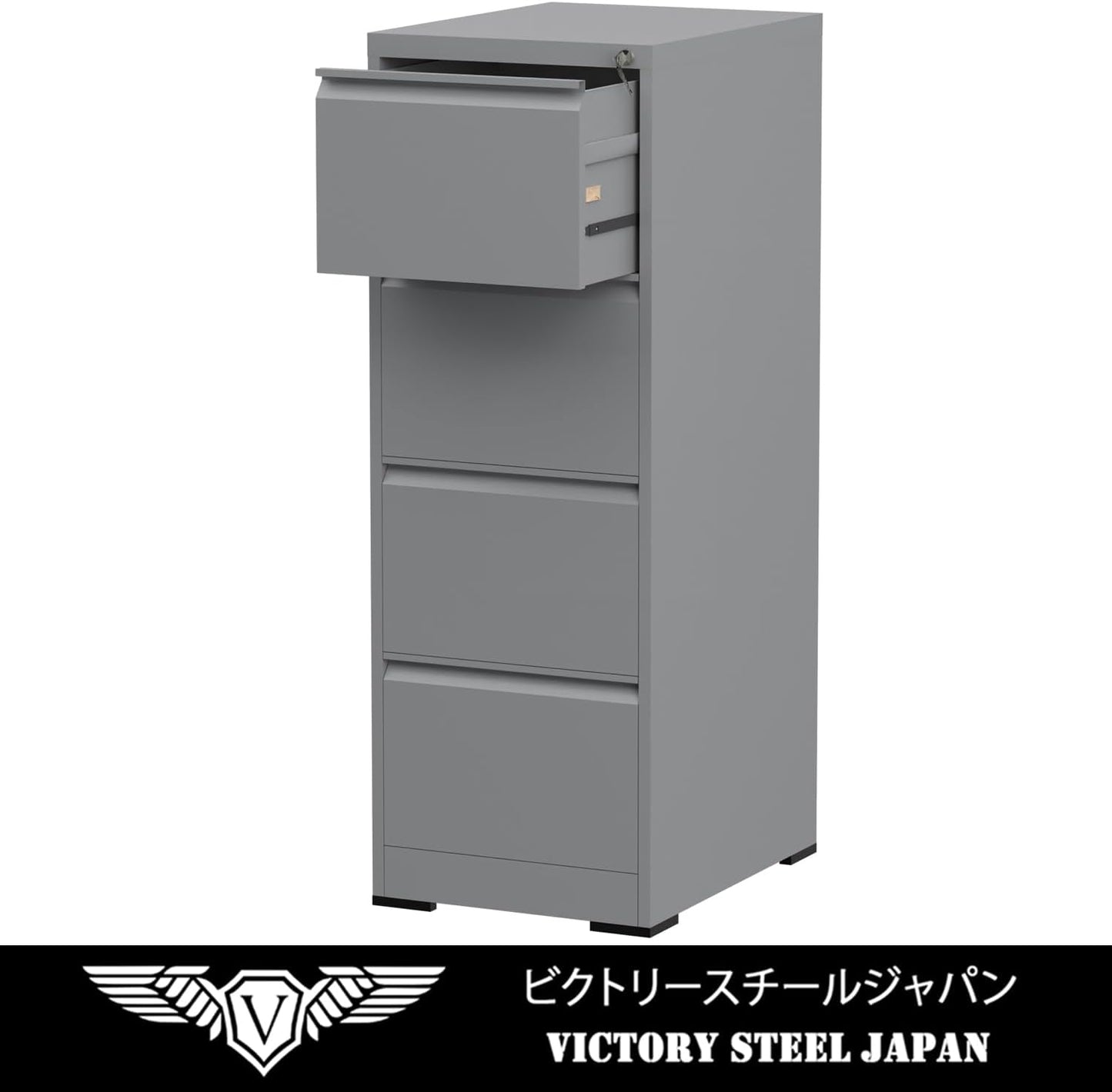 Mahmayi Godrej OEM File Cabinet with Lock Large Storage steel Cabinet, Metal Portable Cabinet with 4 Drawer, Vertical File Cabinet, 4 Layer Cabinet Office Storage Cabinet (2 Drawer, Black)