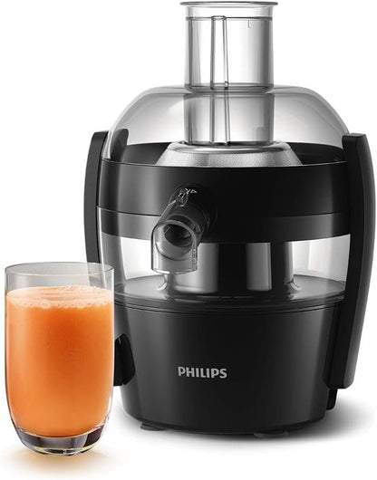 Philips HR1832/01 Viva Collection Compact Juicer, 1.5 Litre, 500 Watt - Black