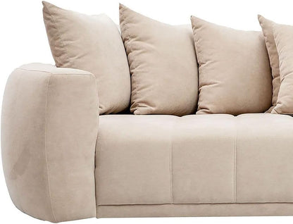 Chattels & More Imperial Corner Sofa L 395 & 356 Cm | D 133 Cm Beige