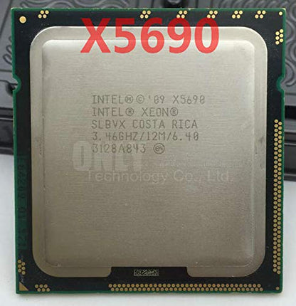 Computer Accessories - Intel Xeon X5690 CPU processor /3.46GHz /LGA1366/12MB L3 Cache/Six Core/server CPU processor