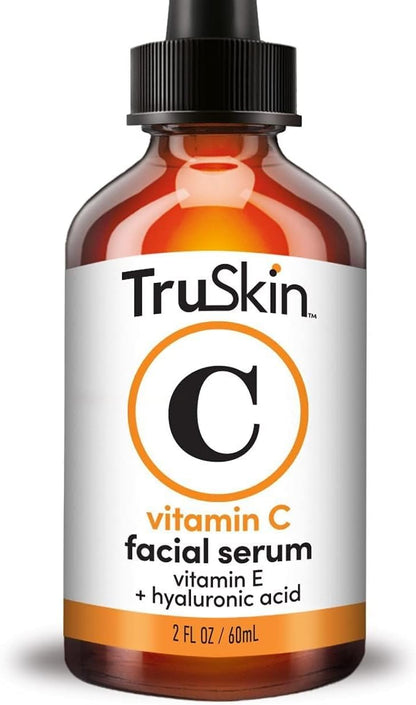 TruSkin Face Serum Trio – Hyaluronic Acid, Vitamin C & Retinol Serum for Face – Anti Aging Skin Care Set for Women – Skin Care for Bright, Smooth, Firm & Hydrated Skin – 1 fl oz, 3 Bottles